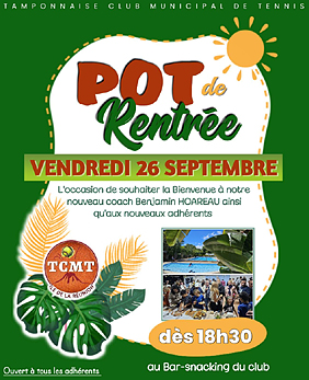 Pot de rentre